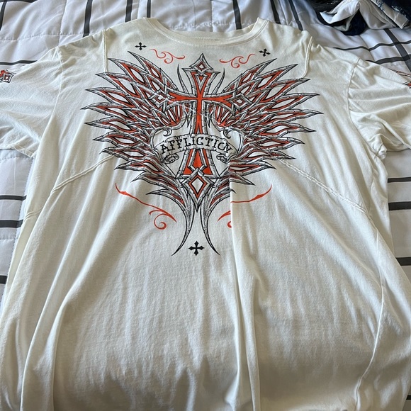 Men’s affliction short sleeve T-shirt xl - Picture 1 of 3